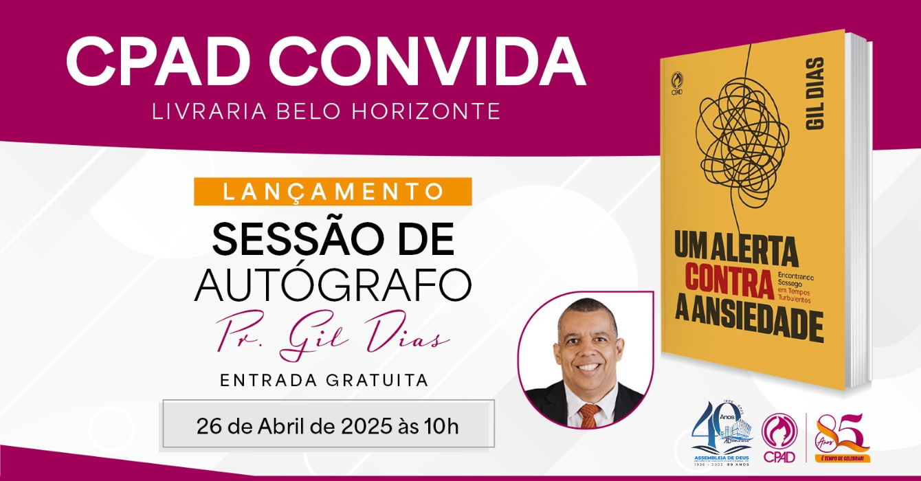 Um Alerta Contra a Ansiedade – Livro de Gil Dias
