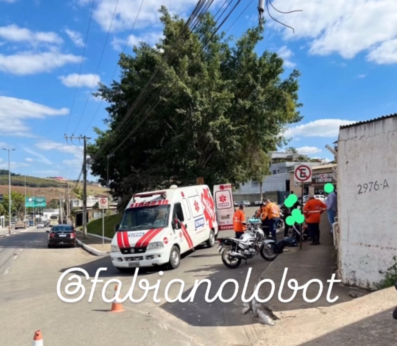🚨 ACIDENTE PRÓXIMO À BASE DO SEVOR EM JOÃO MONLEVADE 🚨