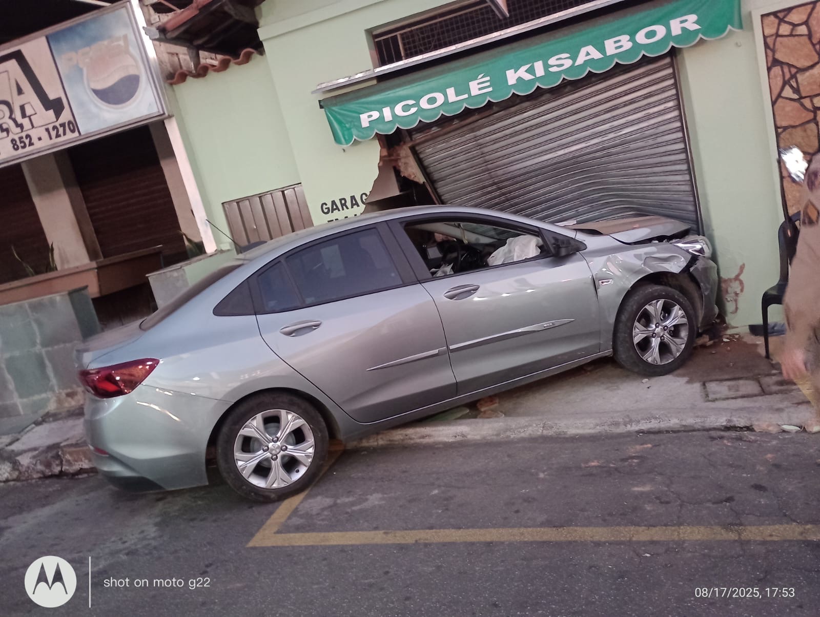 Acidente no Bairro Alvorada Segundo Nota Oficial do SEVOR