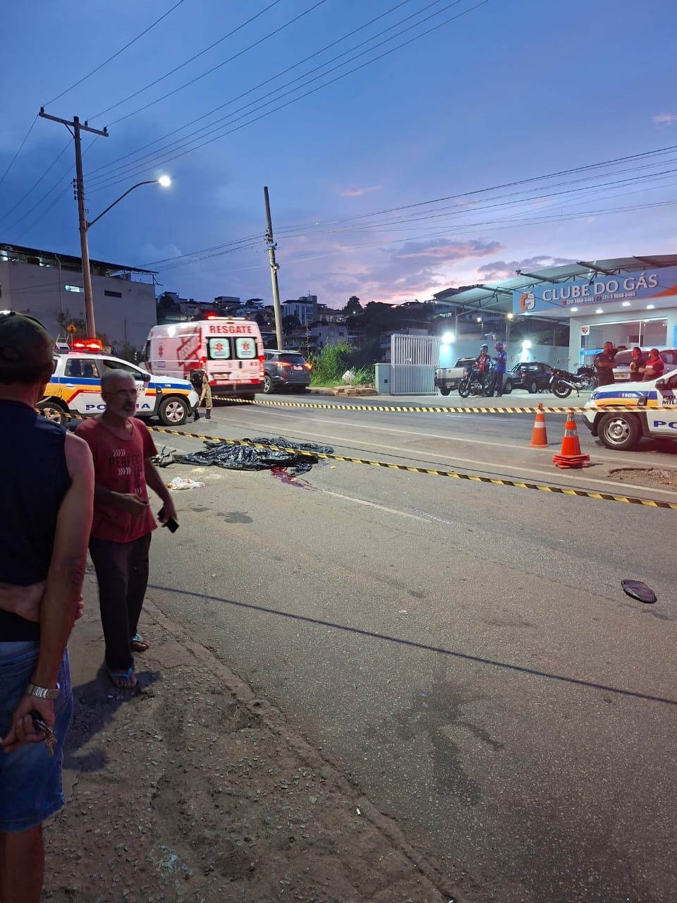 Atropelamento com óbito em João Monlevade(Bicicleta não motorizada)