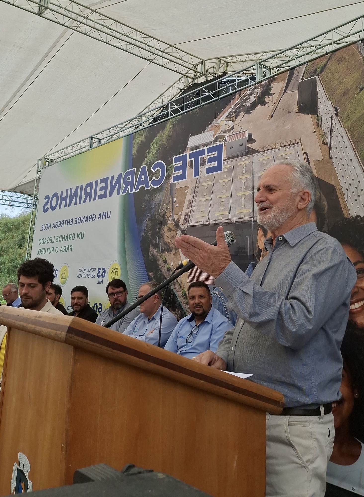 João Monlevade vive dia histórico e inaugura a ETE Carneirinhos, maior obra de saneamento de seus 62 anos