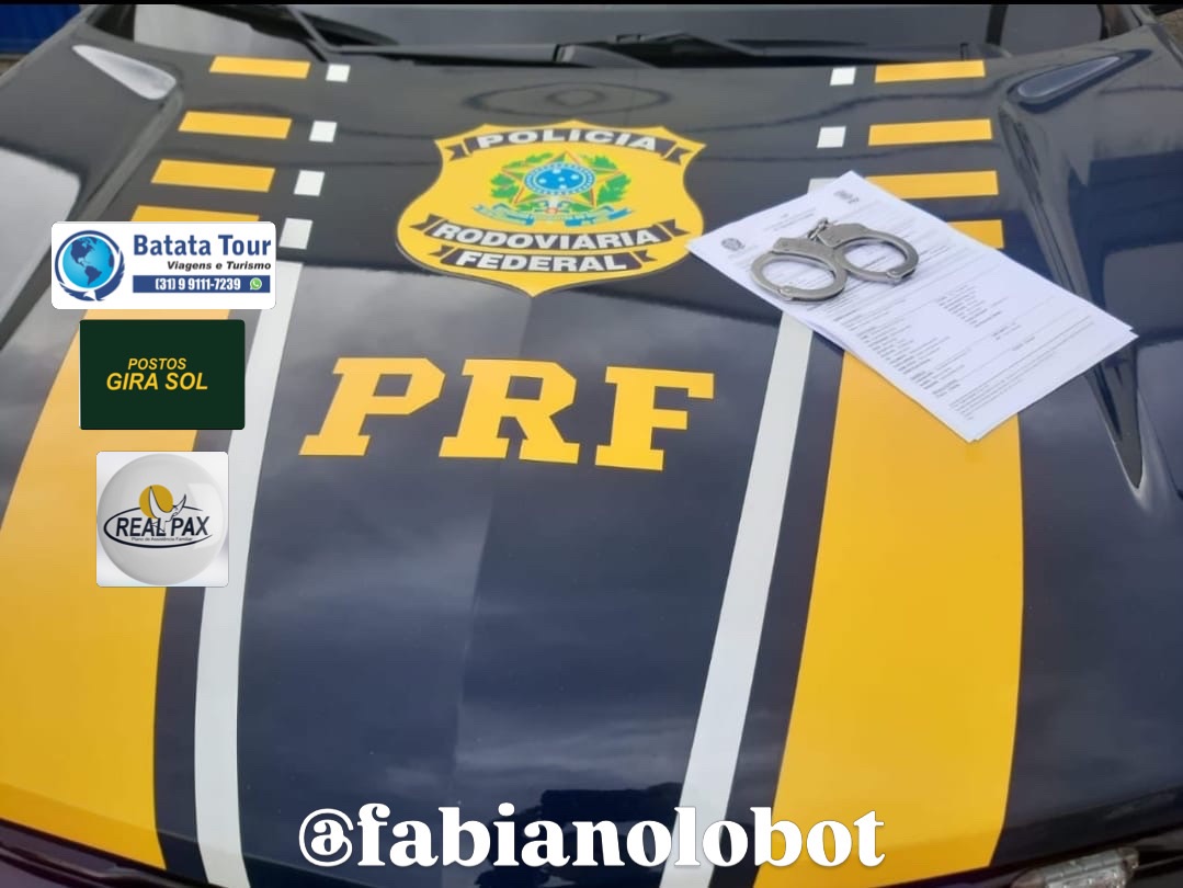 PRF prende proprietário de motocicleta com mandado de prisão em aberto durante fiscalização na BR-381, em João Monlevade (MG)Homem foi preso ao comparecer à Unidade da PRF para retirar o veículo que era conduzido por sua nora inabilitada