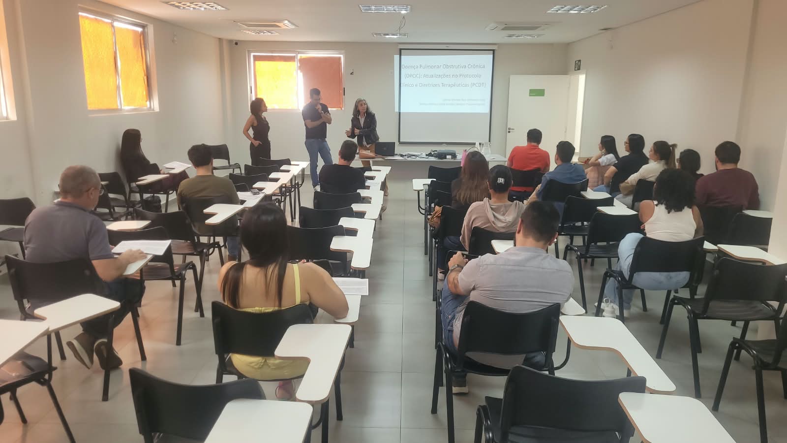 Secretaria de Saúde de João Monlevade promove capacitação sobre Doença Pulmonar Obstrutiva Crônica